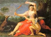 BATONI, Pompeo Diana Cupid USA oil painting artist